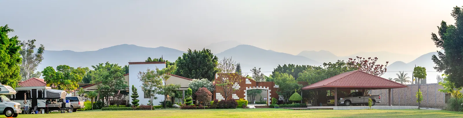 Vista panorámica de El Rancho RV Park